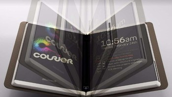 Microsoft Courier. Perangkat mirip tablet ini terungkap pada sebuah kesempatan di tahun 2008. Tapi bahkan sebelum dilahirkan, perangkat tersebut sudah dimatikan pada tahun 2010. Tahun yang sama ketika Apple merilis iPad. (Dok: Microsoft)