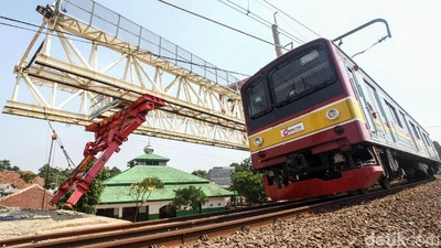 Begini Progres Pembangunan Jalur DDT Jatinegara-Manggarai