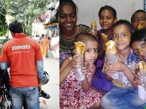 Pengirim Makanan Ini Beri Makanan yang Dibatalkan Pembeli untuk Anak Kelaparan
