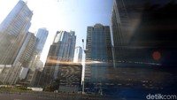 Tampak saat mentari pagi menyinari, penampilannya terlihat indah dan bersih seperti wajah baru.
