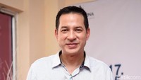 Kini Ari tampil dengan gaya rambut pendeknya. Pool/Noel/detikFoto.