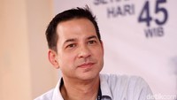 Aktor berusia 48 tahun itu kini lebih sering tampil di sinetron. Pool/Noel/detikFoto.