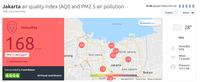 AirVisual Nyatakan Udara Jakarta Tak Sehat, Ini Kata Pemprov DKI