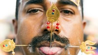 Kavadi tak boleh dilakukan sembarangan, ada ritual khusus yang mengikutinya. Seperti menjalankan selibat, tidak minum alkohol, diet vegetarian dan puasa khusus. Ini dilakukan sebagai bentuk pembersihan diri. (iStock)