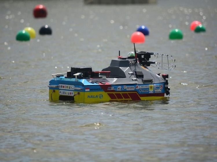 Melihat Aksi Kapal Robot ITS yang Juara di AS