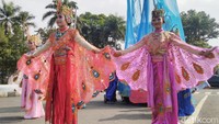 Galuh Ethnic Carnival (GEC) kembali digelar untuk kedua kalinya. Event kesenian besar ini menjadi salah satu puncak perayaan rangkaian hari jadi Ciamis ke-377 yang dipusatkan di Alun-alun Ciamis, Selasa (25/6/2019).