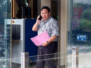 Gaya Eks Wabup Lampung Utara Usai Diperiksa KPK