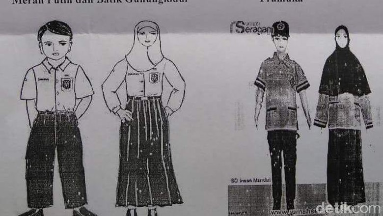 Begini Isi Surat SDN di Gunungkidul yang Wajibkan Siswa Berbaju Muslim Begini Isi Surat SDN di Gunungkidul yang Wajibkan Siswa Berbaju Muslim