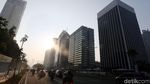Mentari Lembut Sinari Ibu Kota