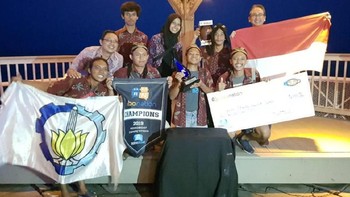 Keberhasilan itu tentunya membuat bangga baik bagi ITS maupun bangsa Indonesia dan sekaligus membawa nama baik tim di kancah internasional. Istimewa/ITS.