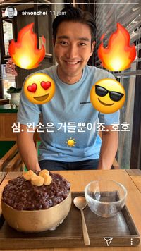 Keseruan Siwon dan Changmin 'TVXQ' Saat Makan Es Serut Bareng