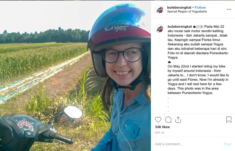 Foto: Instagram/@buleberangkat Foto: Instagram/@buleberangkat