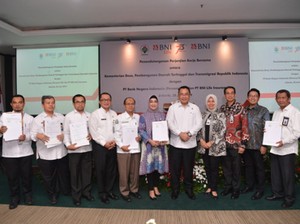 Pertama Kali, Tenaga Pendamping Desa Terlindungi Asuransi Jiwa BNI Life