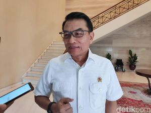 Rini Tak Ikut Jokowi ke PLN, Moeldoko: Masa Naik Haji Disuruh Pulang
