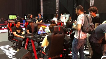 Berbagai game kompetitif dikompetisikan, mulai dari PUBG Mobile, Tekken, Super Smash Bros, hingga game sepakbola FIFA. Foto: General Sports Authority (GSA)