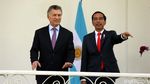 Momen Pertemuan Jokowi dan Presiden Argentina