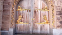 Masuk abad ke-12, unicron muncul perdana dalam bentuk lambang kerajaan pada pemerintahan Willian I atau dikenal dengan nama Willian the Lion. (iStock)