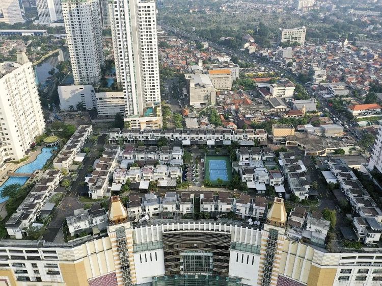 Penampakan Rumah di Atas Mal Thamrin City