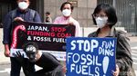 Para Aktivis Geruduk Kedubes Jepang Jelang KTT G20 di Osaka