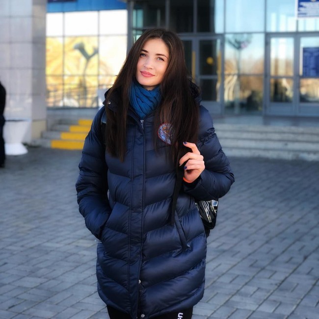 Tak heran jika kaum adam selalu gagal fokus ketika melihat Kristina saat bertanding. Foto: Instagram @krisik___karapetyan