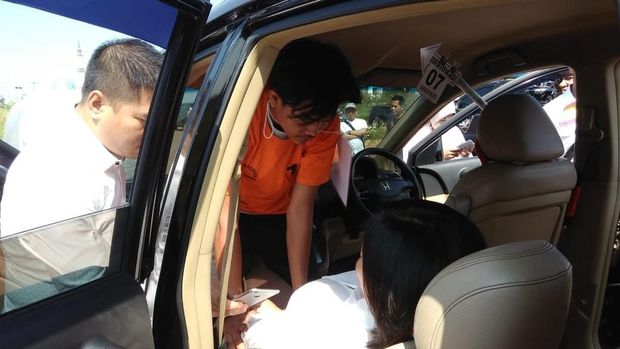 Total ada 18 adegan yang diperagakan tersangka dalam rekonstruksi.
