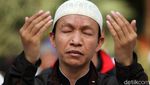 Ragam Aksi Massa Saat Dengarkan Sidang Putusan MK