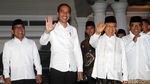 Senyum Ceria Jokowi-Maruf Jelang Putusan Sidang Sengketa Pilpres