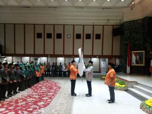 Lepas Kafilah STQH DKI, Anies Minta Pertahankan Prestasi Juara Umum