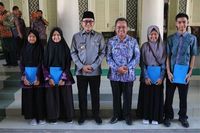 Bupati Pamekasan Lepas 4 Siswa Ikuti Olimpiade Sains Nasional