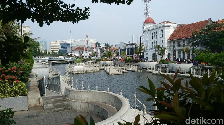 Keadaan Kota Tua Jakarta saat sidang putusan sengketa Pilpres 2019 di Gedung MK (Randy/detikcom) Keadaan Kota Tua Jakarta saat sidang putusan sengketa Pilpres 2019 di Gedung MK (Randy/detikcom)