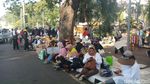 Potret Massa Aksi Kawal MK yang Datang Pagi Ini