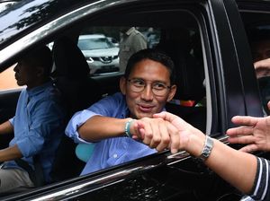 Sandiaga soal Pertemuan Prabowo-Jokowi: Tak Bisa Langsung Rekonsiliasi