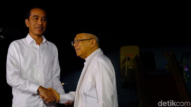 Jokowi dan Ma'ruf Amin