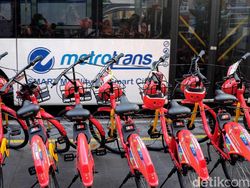 Asyik, Di Thamrin Kini Ada Sepeda Listrik Sewaan Lho