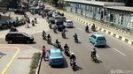 Jalan Dialihkan, Arus Lalu Lintas di Jl Veteran Semrawut