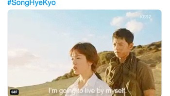 Tidak ada lagi SongSongCouple, jerit netizen ini. Foto: Twitter