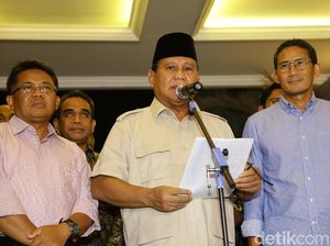 Tak Beri Selamat Jokowi, Ini Pidato Lengkap Prabowo Tanggapi Putusan MK