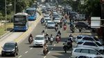 Jalan Dialihkan, Arus Lalu Lintas di Jl Veteran Semrawut