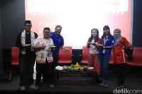 Para pemandu wisata dari DPD HPI Jakarta (Randy/detikcom)