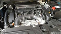 New Peugeot 5008 bertenagakan mesin 1598 cc dengan transmisi otomatis enam speed. Power maksimalnya diklaim 165 dk pada 6.000 rpm dan torsi maksimumnya 240 Nm di 1.400 rpm. Foto: Luthfi Anshori/detikOto