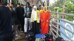 Potret Massa Aksi Kawal MK Salat Hingga ke JPO