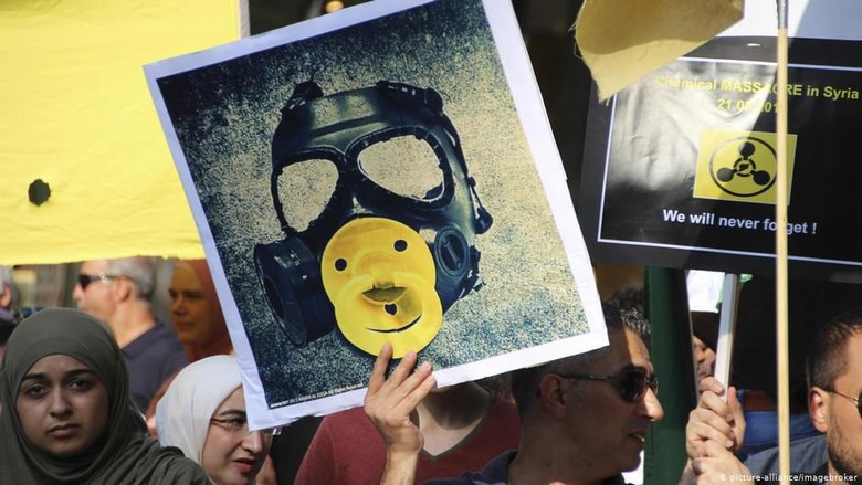 Perusahaan Jerman Disebut Kirim Bahan Kimia Berbahaya ke Suriah Perusahaan Jerman Disebut Kirim Bahan Kimia Berbahaya ke Suriah