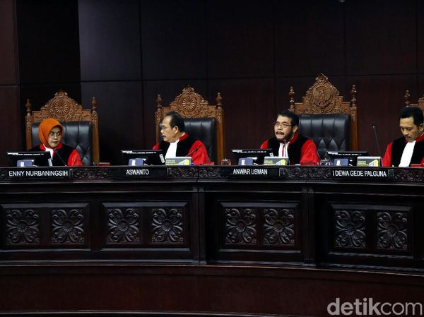 MK Siap Bacakan Putusan Gugatan Pilpres