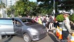 Potret Massa Aksi Kawal MK yang Datang Pagi Ini