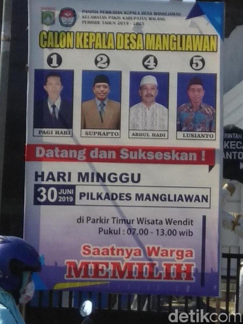 1,3 Juta Warga di 269 Desa Kabupaten Malang Memilih Kades 1,3 Juta Warga di 269 Desa Kabupaten Malang Memilih Kades