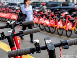 Asyik, Di Thamrin Kini Ada Sepeda Listrik Sewaan Lho