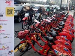 Asyik, Di Thamrin Kini Ada Sepeda Listrik Sewaan Lho