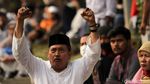Massa Aksi Kawal MK Mulai Tinggalkan Patung Kuda