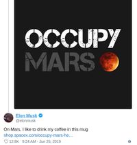 Netizen Kritik Elon Musk yang Mau Ngopi di Planet Mars 