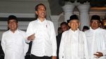 Senyum Ceria Jokowi-Maruf Jelang Putusan Sidang Sengketa Pilpres